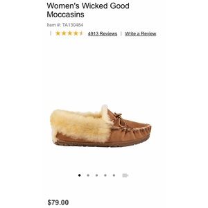 L.L. Bean Wicked Good Moccasins •NEW•
